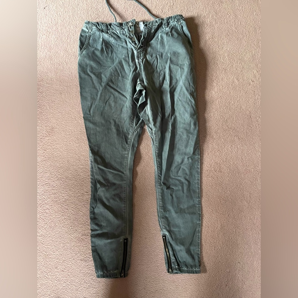 One teaspoon super tough low waisted zip ankle jeans